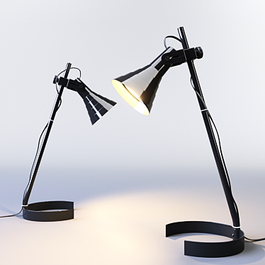 Lagra Desk Lamp - Sleek and Modern 3D model image 1 