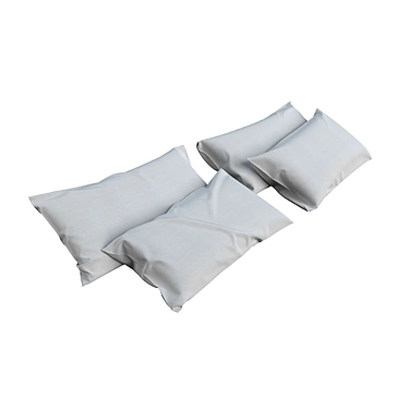 Realistic Pillows: CORONA & VRAY 3D model image 1 