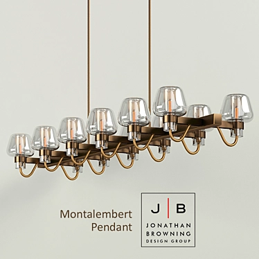 Chandelier and sconces Jonathan Browning Montalembert