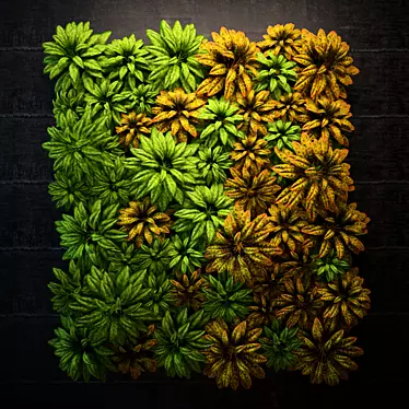 Green Wall Module: Fitostena 3D model image 1 