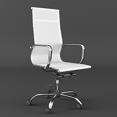 Elegant Eames Executive Chair 3D model image 1 