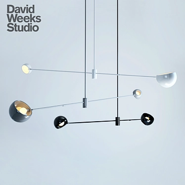 David Weeks Acaba 206cm Pendant 3D model image 1 