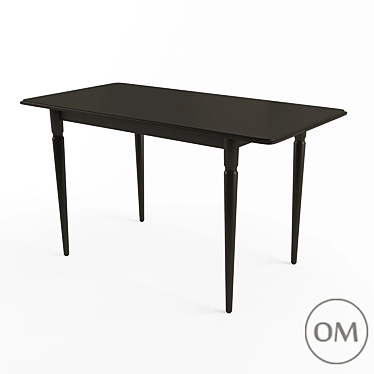 Country Chic Extendable Dining Tables 3D model image 1 