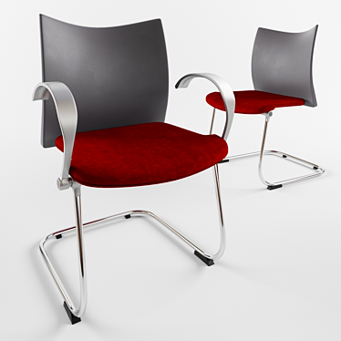 ErgoFlex Office Chairs 3D model image 1 