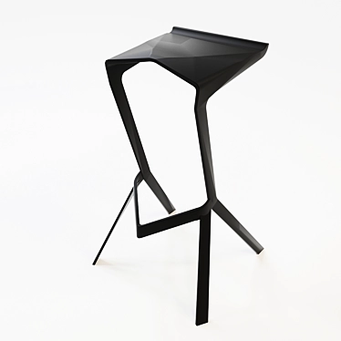 Mod Made Aspect Bar Stool: Sleek and Versatile 3D model image 1 