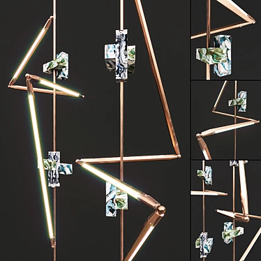 Elegance in Helix Form 3D model image 1 