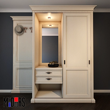 Italian Classic Hallway by Mr.Doors 3D model image 1 