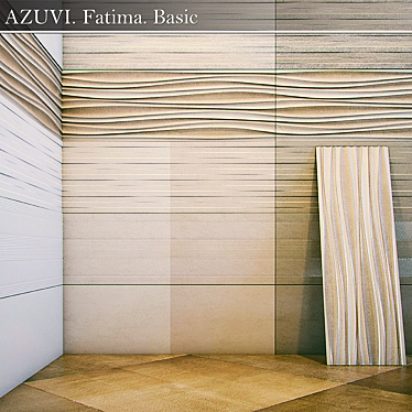 Fatima Basic Azuvi Tile 3D model image 1 