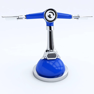 Title: Retro Scooter Lamp 3D model image 1 