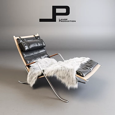 FK 87 Grasshopper Lounge Chair 3D model image 1 