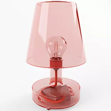 Retro-inspired LED Lamp Transloetje 3D model image 1 