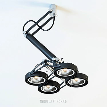 Modular Nomad Spotlight Collection 3D model image 1 