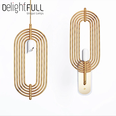 Delightfull Turner Lamp & Wall Fixture 3D model image 1 