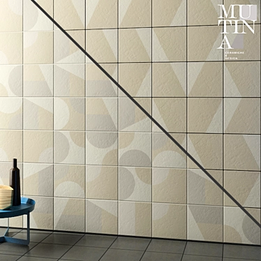 Colorful Tile Puzzle Set by Mutina 3D model image 1 