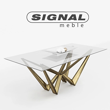 Aston Table: Stylish and Functional 3D model image 1 