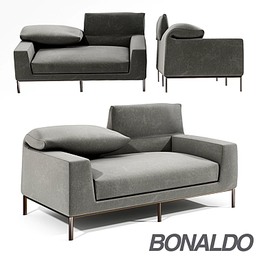 Elevate Your Comfort with Bonaldo Vita 3D model image 1 