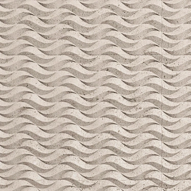 Venis Island 33,3x100: Versatile Smooth Finish Tiles 3D model image 1 