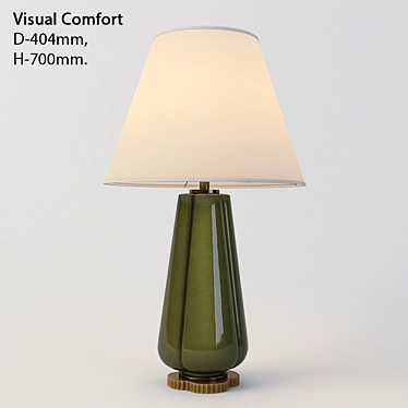 Elegant Visual Comfort Table Lamp 3D model image 1 