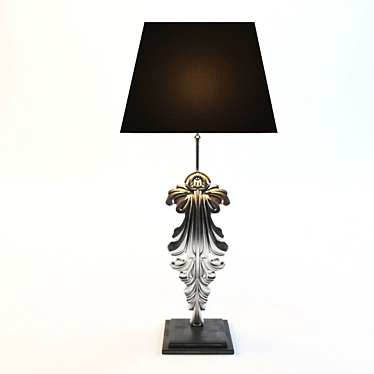 Elegant Table Lamp by Beau Site 3D model image 1 