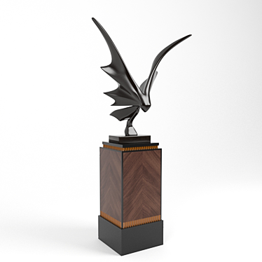 Eaglebat Sculpture 3D model image 1 