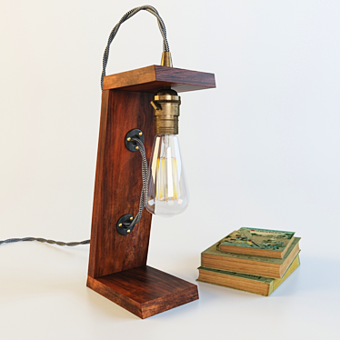 Handcrafted Lamp: Unique Illumination 3D model image 1 