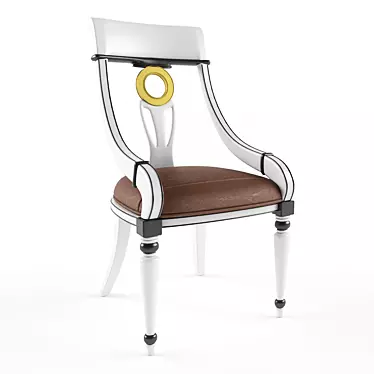 Vintage Elegance: Classic Chair 3D model image 1 