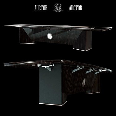 Elegant Art Auctor Conference Table 3D model image 1 