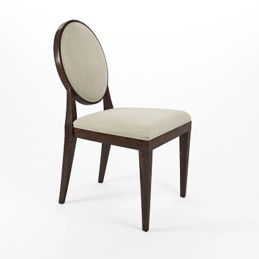 Sophisticated Haven Side Chair 3D model image 1 