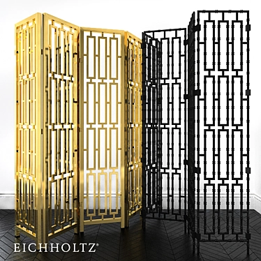 Elegant Eichholtz Screens 3D model image 1 