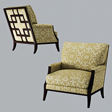 Classic Grayson Chair - Timeless Elegance 3D model image 1 
