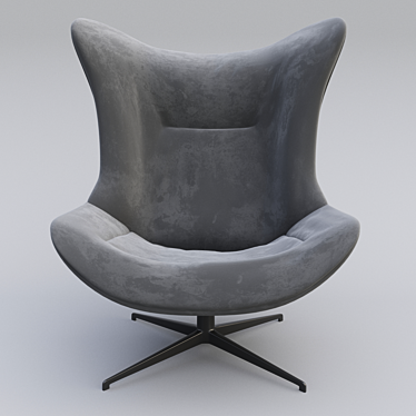 Elegant Ligne Roset AMY Chair 3D model image 1 