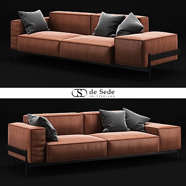 Luxurious De Sede DS-21 Sofa 3D model image 1 