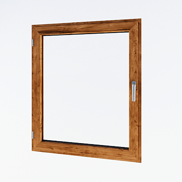 Modern PVC Window - 3Ds Max 2012 Compatible 3D model image 1 