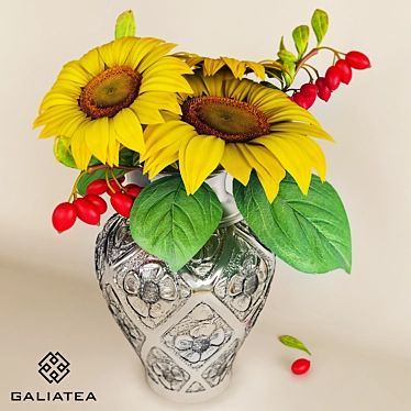 Peruvian Galiatea Vase 3D model image 1 