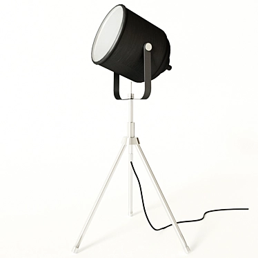 Sleek Spotlight 3D model image 1 