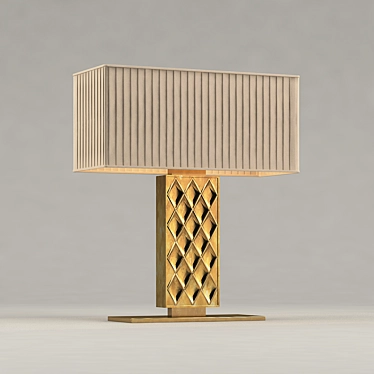 Sleek Table Lamp: Modern Elegance 3D model image 1 