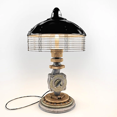 Illuminating Elegance: Cory Barkman Lamp 3D model image 1 