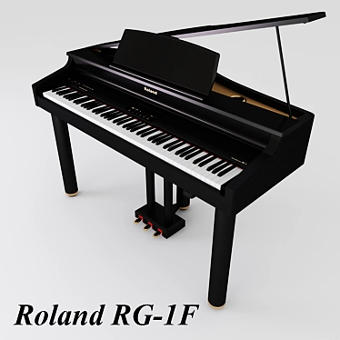 Compact Roland RG-1F Digital Piano 3D model image 1 