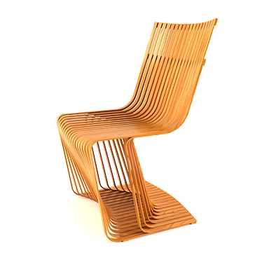 Polygon Chair 3D model image 1 