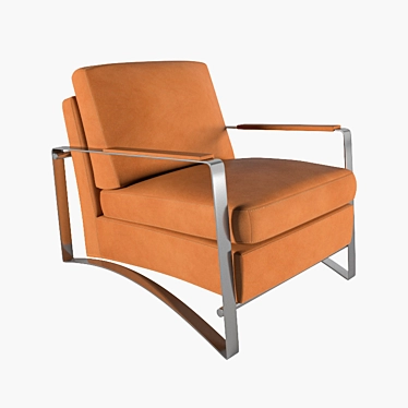 Sleek Grease Armchair: Exquisite Design 3D model image 1 