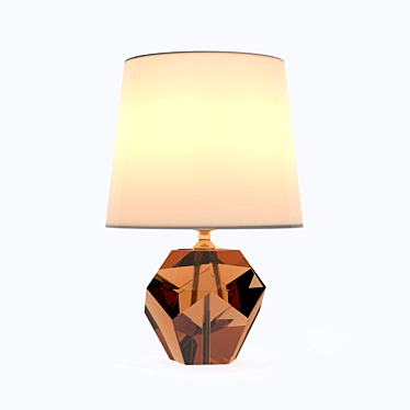 Garda Decor Table Lamp: Elegant American Sophistication 3D model image 1 