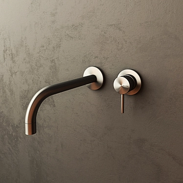 Vallone Wall-Mounted Faucet 3D model image 1 
