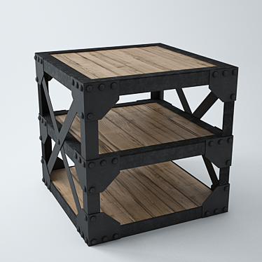 Minimalist Sebastian Side Table 3D model image 1 