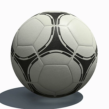 Professional Soccer Ball 3D Model 3D model image 1 