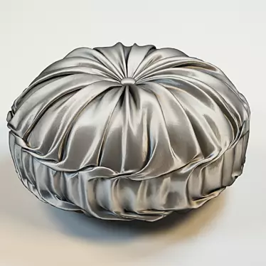 Luxury Metallic Decorative Pillow 3D model image 1 