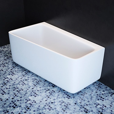 Gamma 150: Luxurious Stone Bath 3D model image 1 