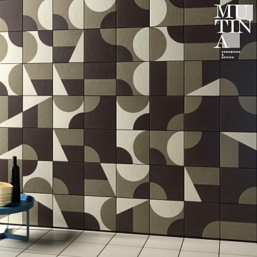 Gradient Tile Puzzle by Mutina 3D model image 1 