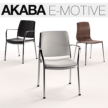 AKABA Collection Chairs 3D model image 1 