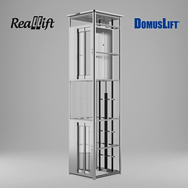 Stylish DomusLift XL: Lifelike Luxury 3D model image 1 