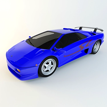 Lamborghini SV: Exquisite Model 3D model image 1 